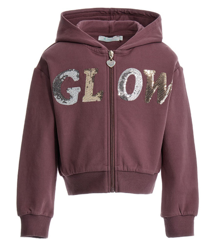 Толстовка на молнии для девочки