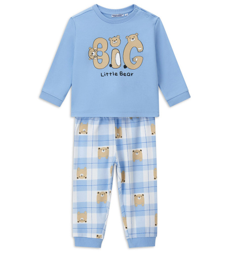 Пижама с длинным рукавом для маленького мальчика