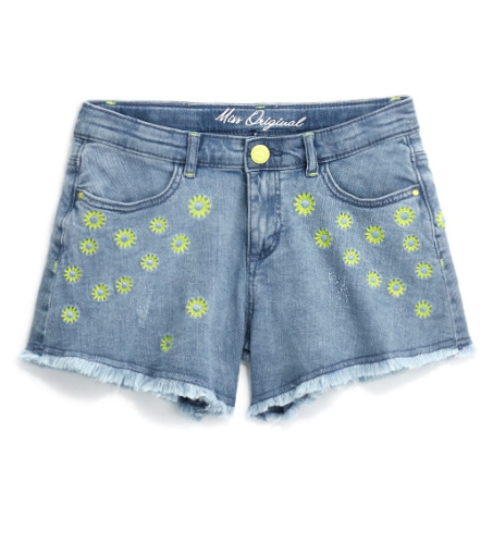 Шорты джинсовые для девочки