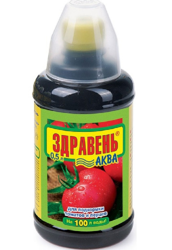 Удобрение Здравень АКВА для томатов и перцев