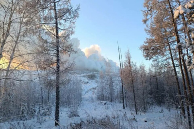 Пожар на мусорном полигоне в Якутске локализован / ЯСИА Якутск Якутск Республика Саха (Якутия)