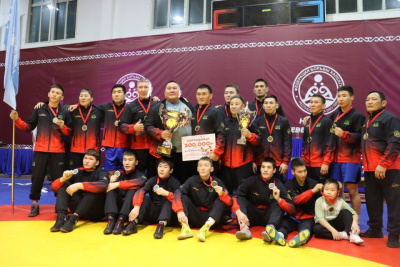 Верхневилюйский район вернул себе Кубок Федерации по хапсагаю / Дьулустаан Сергеев  Верхневилюйский Республика Саха (Якутия)