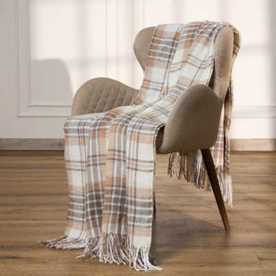 Плед Vernago, бежевый