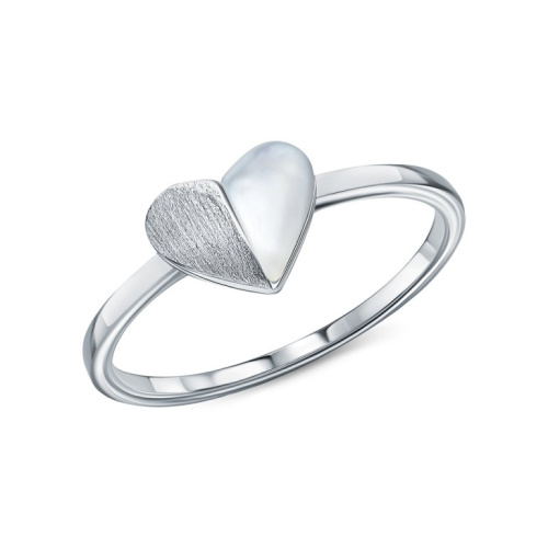 Серебряное кольцо с перламутром природным