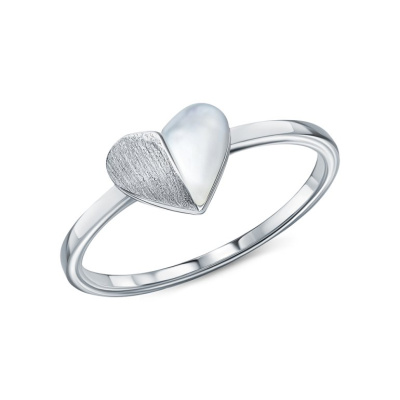 Серебряное кольцо с перламутром природным