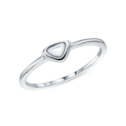 Серебряное кольцо с перламутром природным