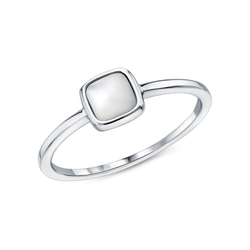 Серебряное кольцо с перламутром природным