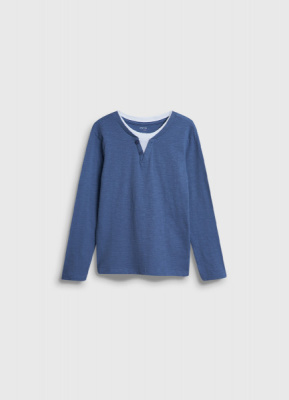 Лонгслив для мальчиков, Синий