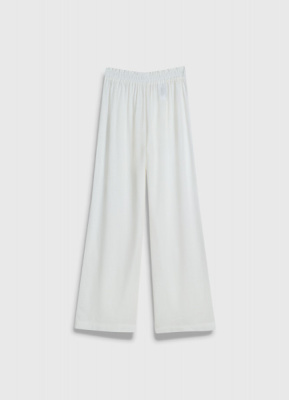 Текстильные брюки для девочек, Белый