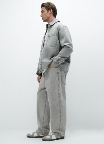 Джинсы Baggy, Бежевый