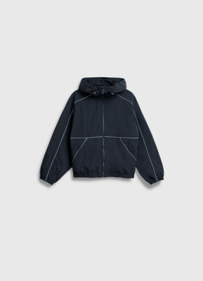 Ветровка для девочек, Черный