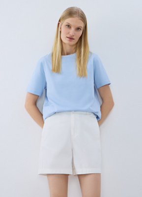 Шорты из хлопка, Белый