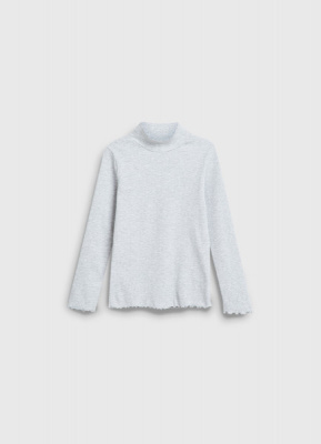 Лонгслив для девочек, Серый