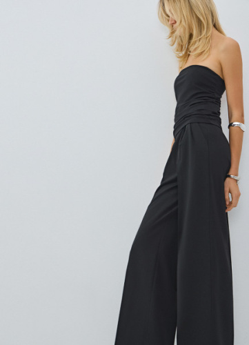 Широкие брюки, Черный