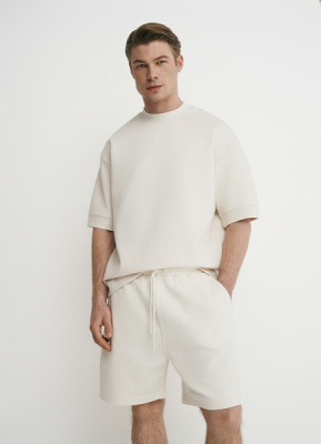 Футболка из интерлока, Белый