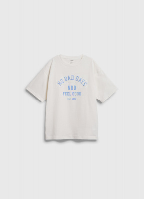 Футболка с вышивкой для мальчиков, Бежевый