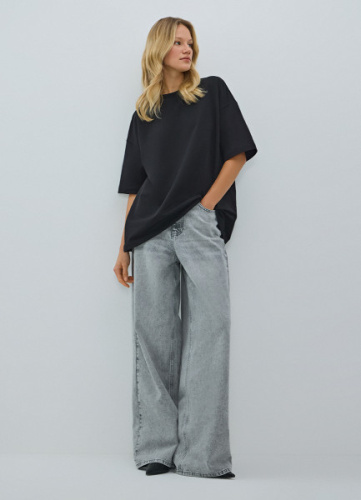 Футболка оверсайз, Черный