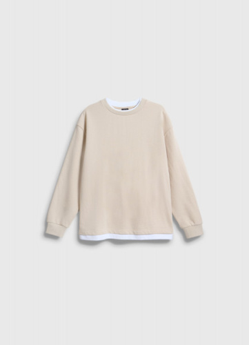Свитшот для мальчиков, Бежевый