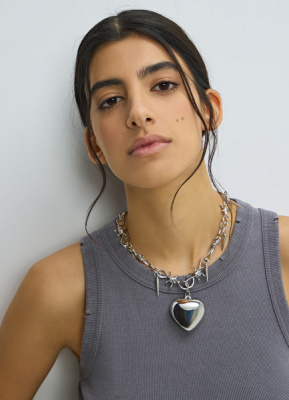 Ожерелье, Серебряный