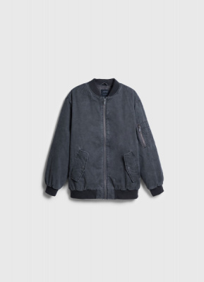 Бомбер для мальчиков, Серый