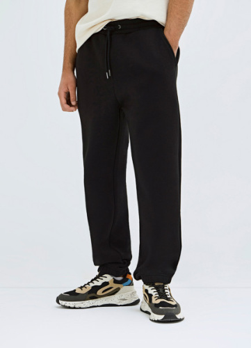 Базовые джоггеры с начёсом, Черный