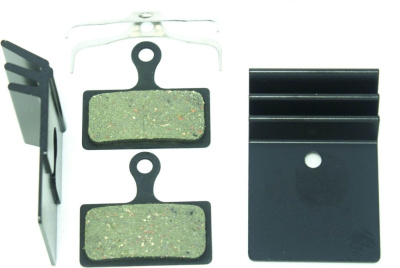 Тормозные колодки для велосипеда с радиатором VX852C CLARK'S (SHIMANO J02A/M985,M785,M666,M615,R785,CLARK'S M2,FSA) (полимерные (organic))