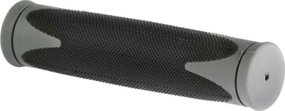 Грипсы VELO силикон с улучшенным сцеплением ладони (черный / серый 130 мм)