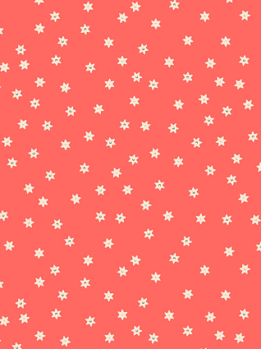 Упаковочная бумага "Звёздочки на красном" 70х100 см