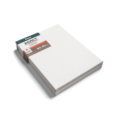 Набор холстов на подрамнике 3 шт Pinax 30x40 см 100% хлопок 280 г