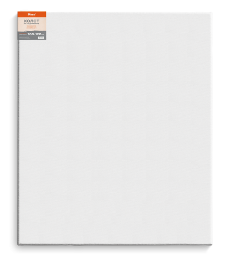 Холст на подрамнике Pinax 100х120 см 380 г 100% хлопок, мелкое зерно, акриловый грунт 3 слоя