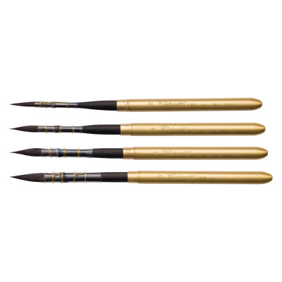 Кисть белка круглая Tintoretto "Blue Squirrel" складная