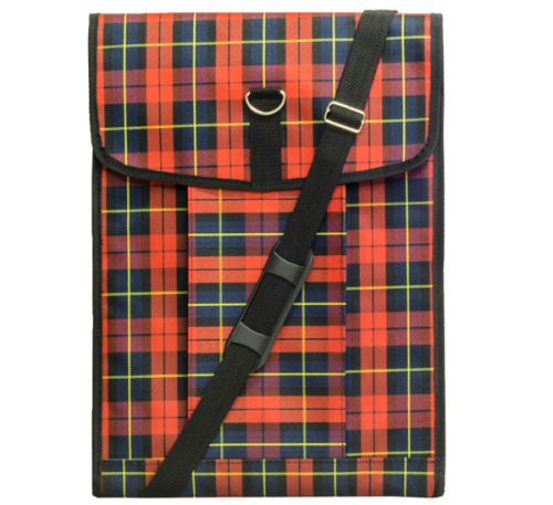 Сумка для планшета 42х30 (жест.) Шотландка