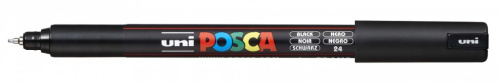 Маркер UNI "POSCA" PC-1MR, 0,7 мм, наконечник игольчатый, цвет черный