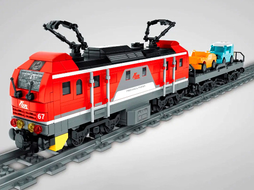 8067_MK Конструктор Локомотив Ep2g