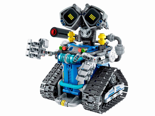 8069_MK Конструктор Робот "5 в 1" синий