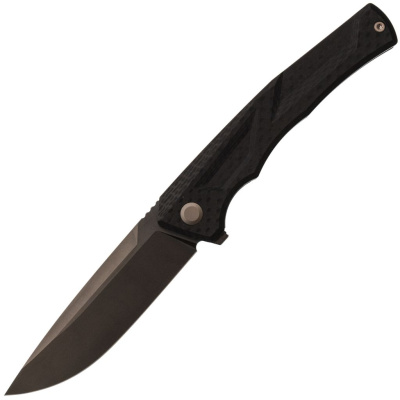 Складной нож TuoTown Step-B, сталь T10S, рукоять G10/Carbon Fiber