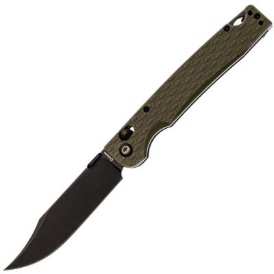 Складной нож Daggerr Pike Olive BW DL, сталь 8Cr14MoV, рукоять термопластик FRN, оливковый