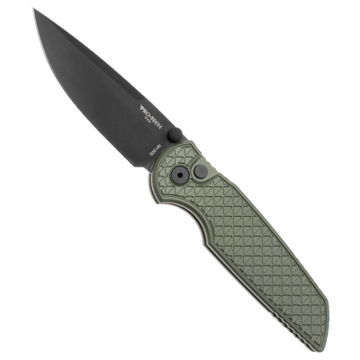 Cкладной нож Pro-Tech Tactical Response 3 Integrity Relic Textured, сталь S35VN, рукоять алюминий, зеленый
