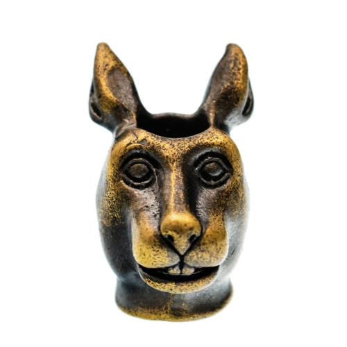 Бусина для темляка "Кенгуру", латунь