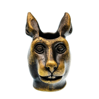 Бусина для темляка "Кенгуру", латунь