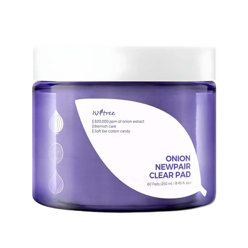 Многослойные пэды для проблемной кожи с красным луком IsNtree Onion Newpair Clear Pad