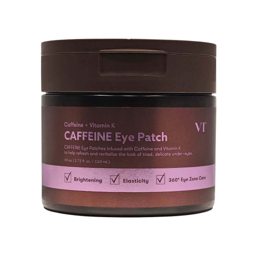 Тканевые патчи для век с кофеином и пептидами VT Cosmetics Caffeine Eye Patch