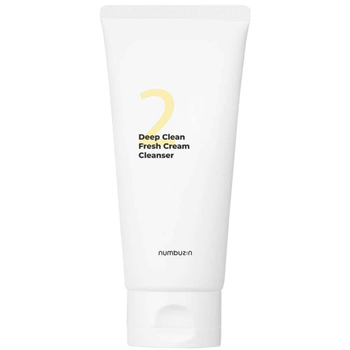 Кремовая пенка для глубокого очищения numbuzin No.2 Deep Clean Fresh Cream Cleanser