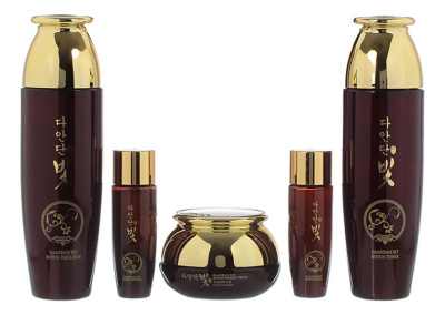 Набор для лица со стволовыми клетками Daandan Bit Premium Hanbang (тонер 150/30мл + эмульсия 150/30мл + крем 50мл)