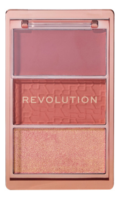 Палетка румян для лица Icon Blush Palette 6,3г: Aura Points Rose