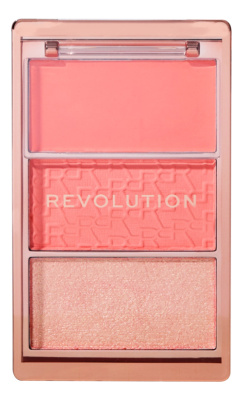 Палетка румян для лица Icon Blush Palette 6,3г: Authentic Peach