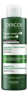 Интенсивный шампунь-пилинг против перхоти для кожи головы и волос Dercos Anti-Dandruff: Шампунь 250мл