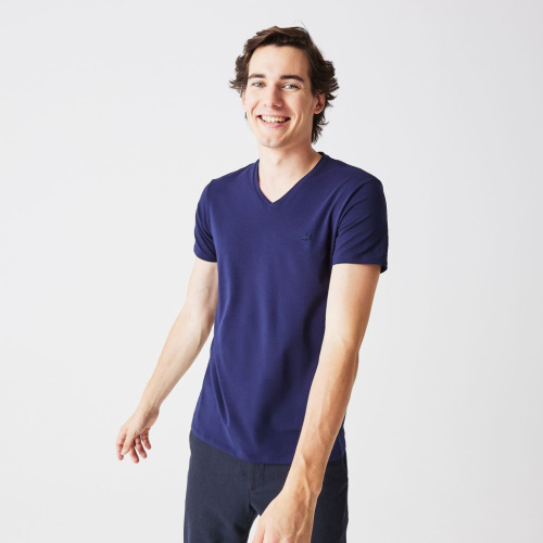 Мужская Футболка Lacoste Slim Fit