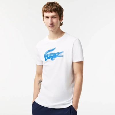 Мужская Футболка Lacoste с принтом