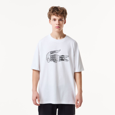 Мужская хлопковая Футболка Lacoste